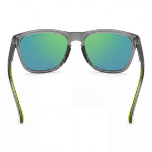 Carrera 8058/s Rectangle Sunglasses Men — side view, Polarized Green lens