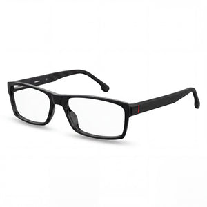 Carrera 8852 Black Rectangle Eyeglasses for Men, Plastic frame
