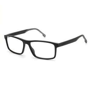 Carrera 8865 Black Rectangle Eyeglasses for Unisex, Plastic frame
