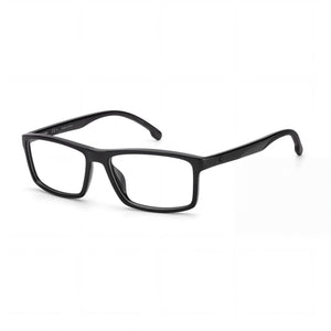 Carrera 8872 Black Rectangle Eyeglasses for Unisex, Propionate frame