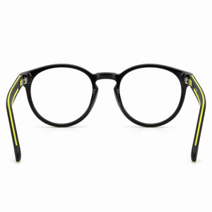 Carrera 8886 Oval Eyeglasses for Unisex — interior view, demo lenses