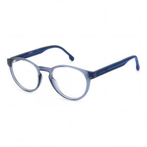 Carrera 8886 Blue Round Eyeglasses for Men, Polyamide frame