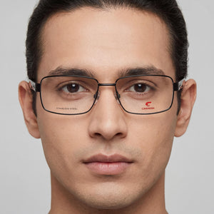 Carrera 8887 Black Eyeglasses Unisex — lifestyle wear, office and reading