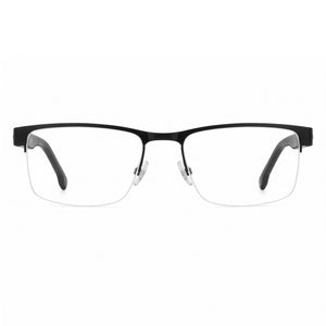 Carrera 8888 Rectangle Eyeglasses for Unisex — front view, Stainless Steel