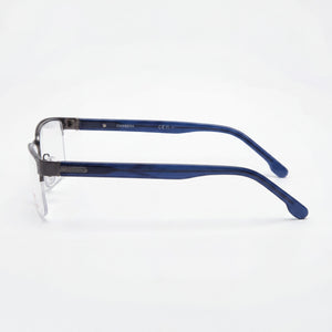 Carrera 8888 Rectangle Eyeglasses Unisex — front view, Alloy Steel