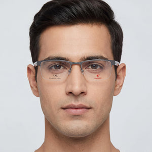 Carrera 8888 Rectangle Eyeglasses Unisex — interior view, Polycarbonate lenses