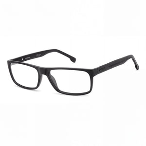 Carrera 8890 Black Rectangle Eyeglasses for Men, Plastic frame