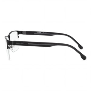 Carrera 8893 Rectangle Eyeglasses for Unisex — front view, Stainless Steel