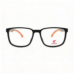 Carrera 8894 Rectangle Eyeglasses Unisex — front view, Polyamide