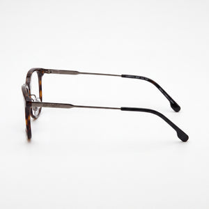Carrera 8897 Rectangle Eyeglasses for Men — front view, Light Acetate