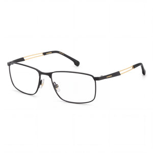 Carrera 8900 Black Rectangle Eyeglasses Unisex, Metal frame