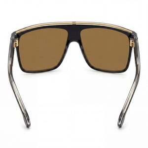Carrera Rectangle Sunglasses for Men — interior view, Non-Polarized lens detail