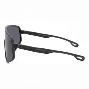 Carrera Shield Sunglasses Women — side view, Non-Polarized Matte Black lens