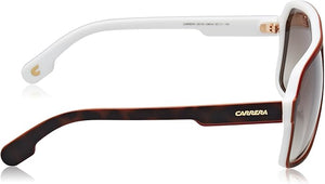 Carrera CA1001/S Aviator Sunglasses Men — side view, Non-polarized gradient Brown Gradient lens