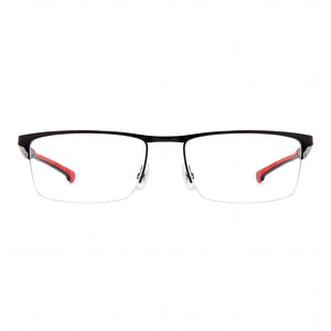 Carrera Carduc 009 Rectangle Eyeglasses Unisex — front view, Alloy Steel