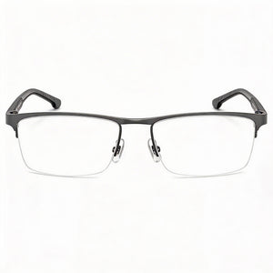 Carrera Carduc 009 Rectangle Eyeglasses Unisex — front view, Alloy Steel