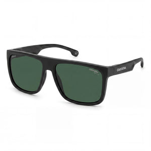 Carrera Carduc 011/S Black Companion Rectangle Sunglasses Unisex, Matt Black lens