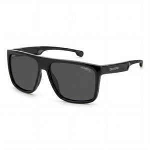 Carrera Carduc 011/S Black Rectangle Sunglasses Unisex, Black lens
