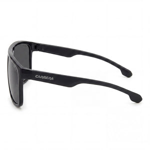 Carrera Carduc 011/S Rectangle Sunglasses Unisex — side view, Polarized Black lens