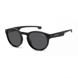 Carrera Carduc 012/S Black Round Sunglasses for Women, Black lens