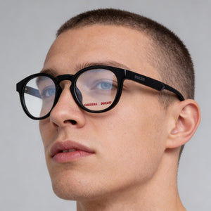 Carrera Carduc 019 Black Eyeglasses Unisex — lifestyle wear, office and screen work