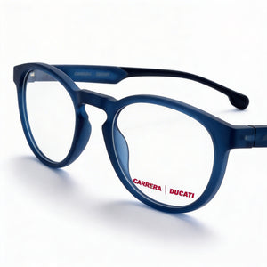 Carrera CARDUC 019 Round Eyeglasses Unisex — front view, Injected Propionate