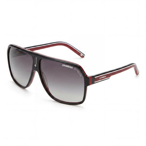 Carrera CARRERA 27 Black Aviator Sunglasses for Men, Dark Grey Shaded lens
