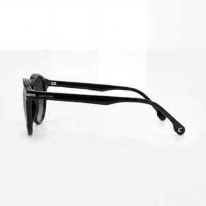 Carrera Casual Round Sunglasses Unisex — side view, Non-Polarized Havana lens