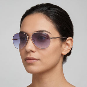 Carrera Casual Gold Sunglasses Women — lifestyle wear, rooftop evenings and sunset hours