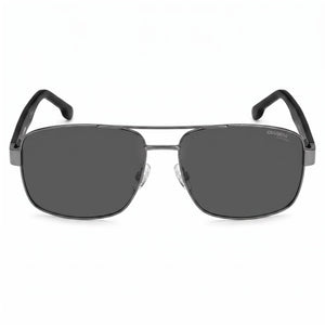 Carrera Casual Aviator Sunglasses Unisex — front view, Stainless Steel frame