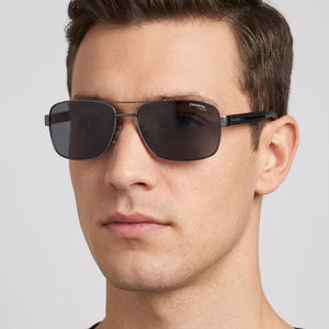 Carrera Casual Gray Sunglasses Unisex — lifestyle wear, coastal walks and seaside afternoons