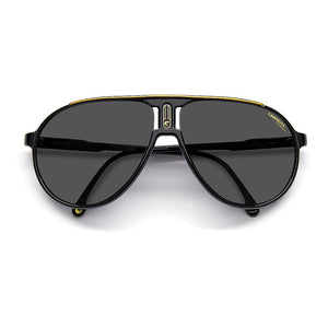 Carrera CHAMPION65/N "DCC/HA" Aviator Unisex Sunglasses — interior view, Non-polarized Brown Gradient lens detail