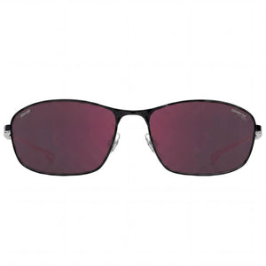 Carrera Classic Rectangle Sunglasses Unisex — front view, Stainless Steel frame