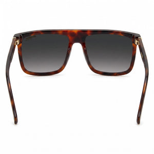 Carrera Contemporary Rectangle Sunglasses for Men — interior view, Non-Polarized lens detail