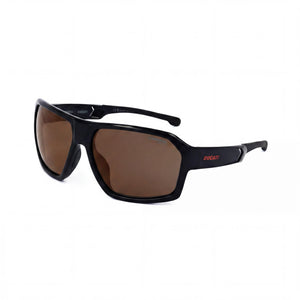 Carrera DUCATI 020/S Black Shield Sunglasses Unisex, Gradient Red Gray lens