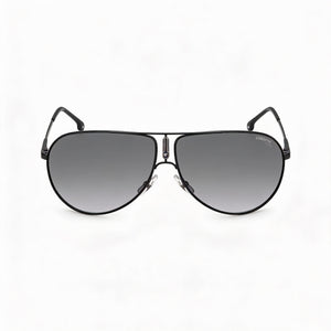 Carrera GIPSY65 Rectangle Sunglasses for Unisex — front view, Stainless Steel frame