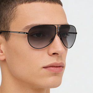 Carrera GIPSY65 Black Sunglasses Unisex — lifestyle wear, holiday photos and sightseeing days