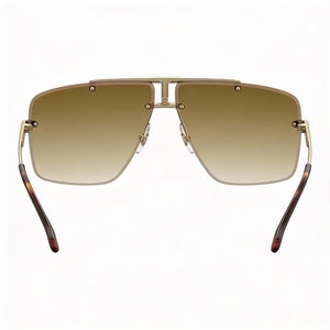 Carrera Rectangle Sunglasses Unisex — interior view, Non-Polarized lens detail