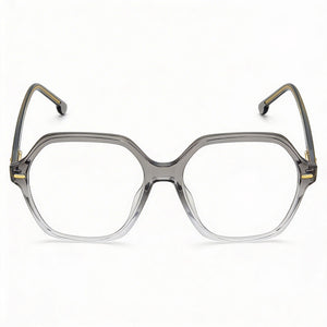 Carrera Oval Eyeglasses for Women — interior view, Plastic demo lenses