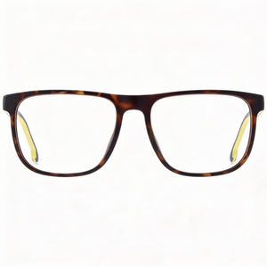 Carrera Rectangular Optical Rectangle Eyeglasses for Men — front view, Polyamide