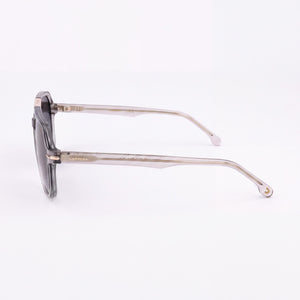 Carrera Signature 315/S Aviator Sunglasses Men — side view, Non-Polarized Grey Shaded Gold Mirror lens