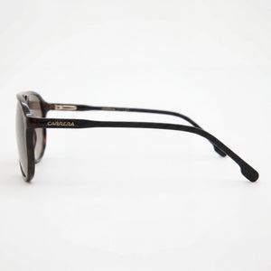 Carrera Sporty Classic Shield Sunglasses Unisex — side view, Brown lens