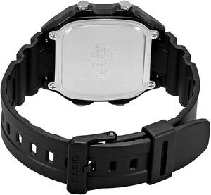 Casio AE-1200WH Men's Watch — side view, resin case resin band