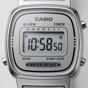 Casio Illuminator Women's Watch — front view, Quartz movement 30mm