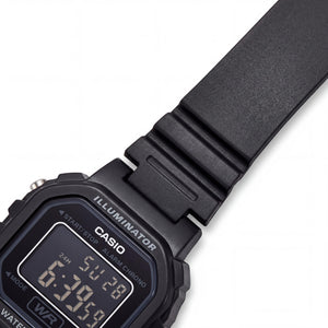 Casio LA20WH-1B Women's Watch — front view, Quartz movement