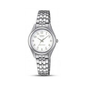 Casio LTP-1129A-7B Silver Stainless Steel Women's Watch, 26mm