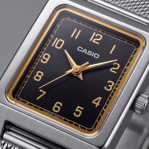 Casio LTP-B150M-1BDF Women's Watch — front view, Quartz movement 40mm