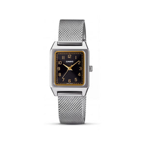 Casio LTP-B150M-1BDF Silver Steel Women's Watch, 40mm