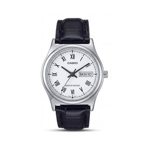 Casio LTP-V006L-7BUDF Black Stainless Steel Women's Watch, 25mm