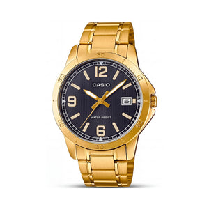 Casio MTP-V004G-1B Gold Stainless Steel Men's Watch